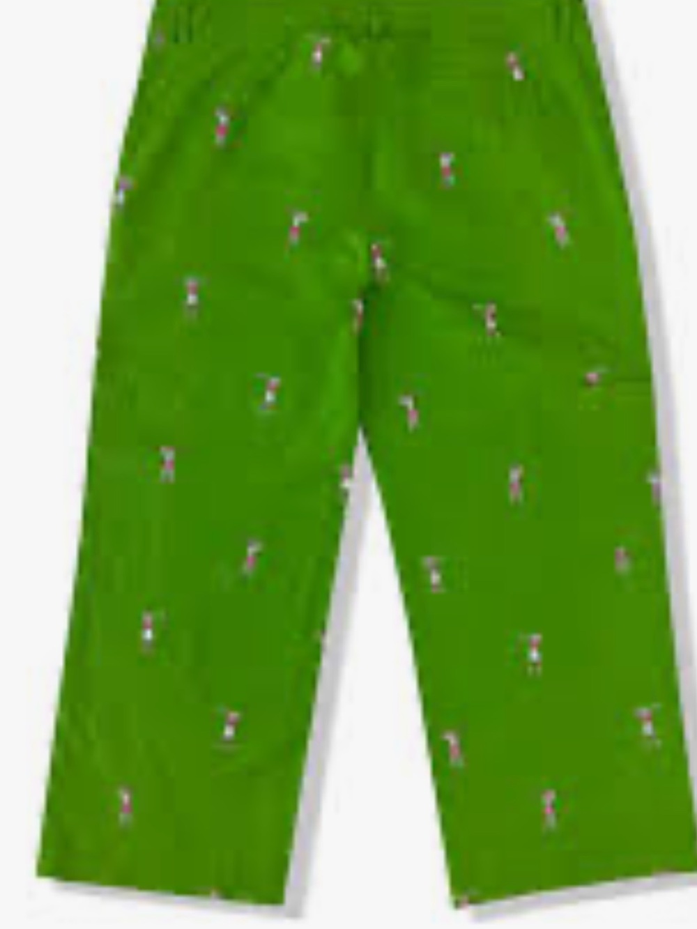 Lilly Pulitzer Green Dragonfly Cropped Pants size 0